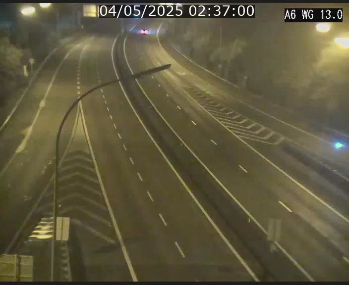 Traffic live webcam Luxembourg Mamer - A6 - BK 13 - direction Luxembourg/France/Allemagne
