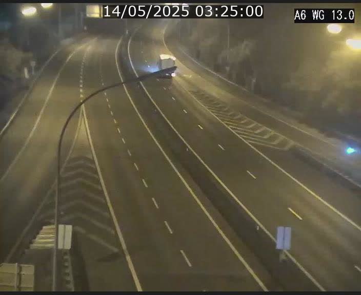 Traffic live webcam Luxembourg Mamer - A6 - BK 13 - direction Luxembourg/France/Allemagne
