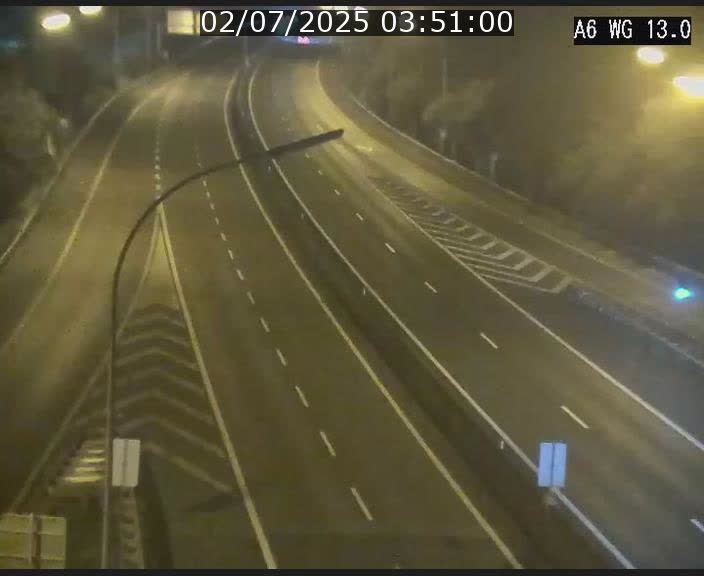 Traffic live webcam Luxembourg Mamer - A6 - BK 13 - direction Luxembourg/France/Allemagne