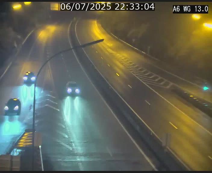 Traffic live webcam Luxembourg Mamer - A6 - BK 13 - direction Luxembourg/France/Allemagne