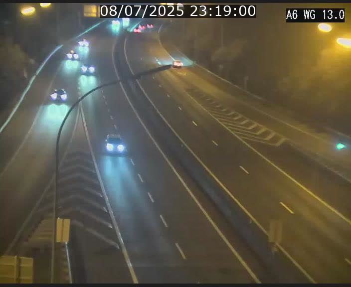 Traffic live webcam Luxembourg Mamer - A6 - BK 13 - direction Luxembourg/France/Allemagne