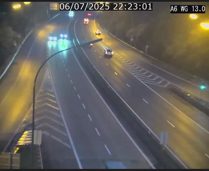 Traffic live webcam Luxembourg Mamer - A6 - BK 13 - direction Luxembourg/France/Allemagne