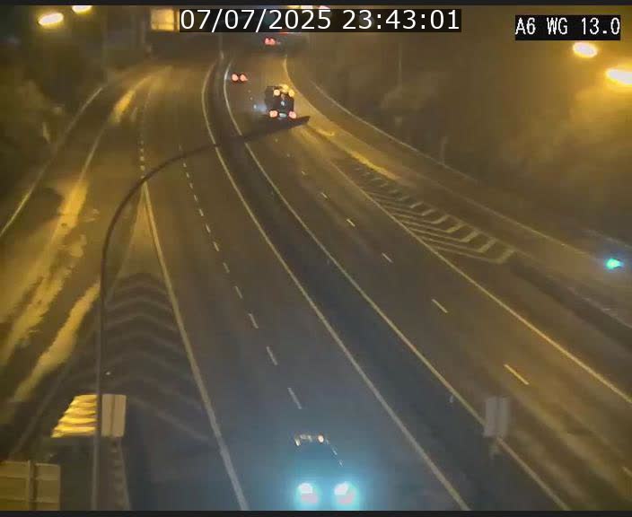 Traffic live webcam Luxembourg Mamer - A6 - BK 13 - direction Luxembourg/France/Allemagne