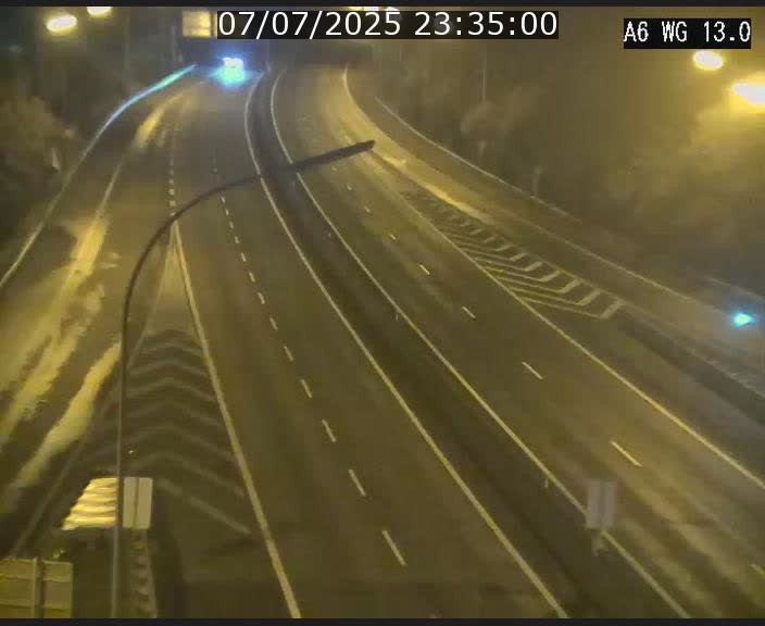 Traffic live webcam Luxembourg Mamer - A6 - BK 13 - direction Luxembourg/France/Allemagne