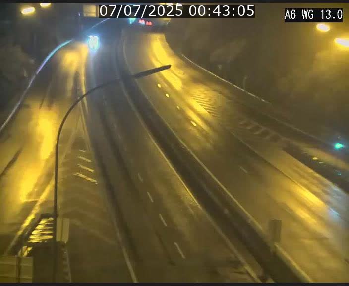 Traffic live webcam Luxembourg Mamer - A6 - BK 13 - direction Luxembourg/France/Allemagne