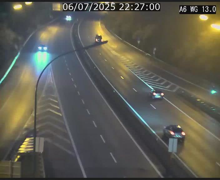 Traffic live webcam Luxembourg Mamer - A6 - BK 13 - direction Luxembourg/France/Allemagne