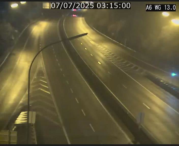 Traffic live webcam Luxembourg Mamer - A6 - BK 13 - direction Luxembourg/France/Allemagne