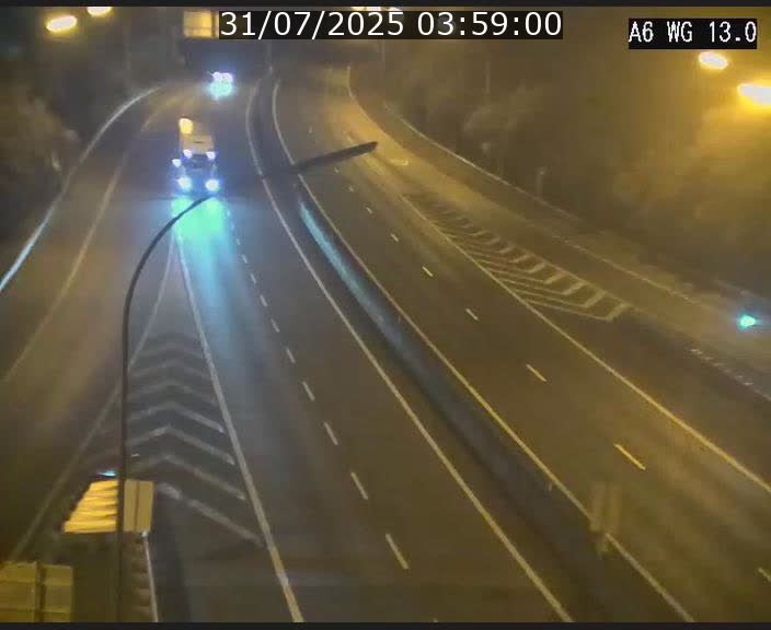 Traffic live webcam Luxembourg Mamer - A6 - BK 13 - direction Luxembourg/France/Allemagne