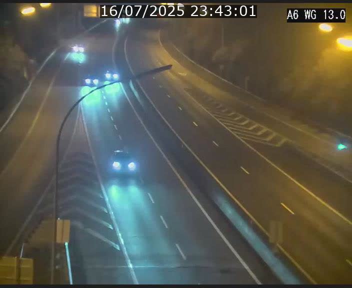 Traffic live webcam Luxembourg Mamer - A6 - BK 13 - direction Luxembourg/France/Allemagne