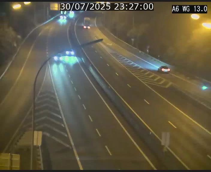Traffic live webcam Luxembourg Mamer - A6 - BK 13 - direction Luxembourg/France/Allemagne