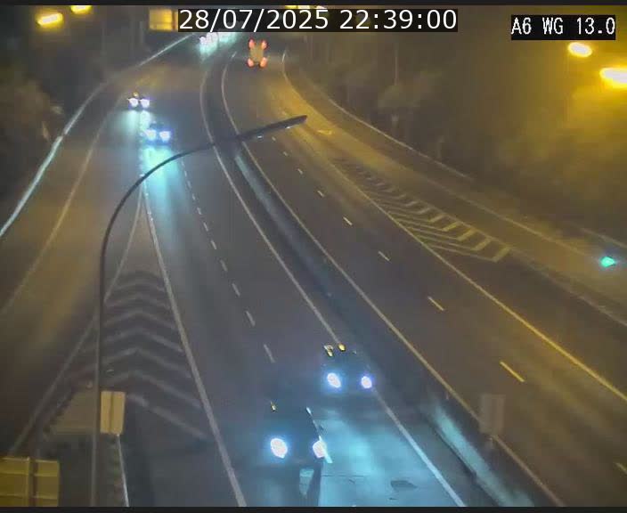Traffic live webcam Luxembourg Mamer - A6 - BK 13 - direction Luxembourg/France/Allemagne
