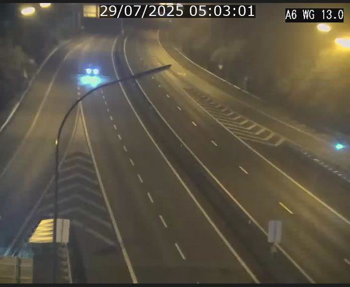 Traffic live webcam Luxembourg Mamer - A6 - BK 13 - direction Luxembourg/France/Allemagne