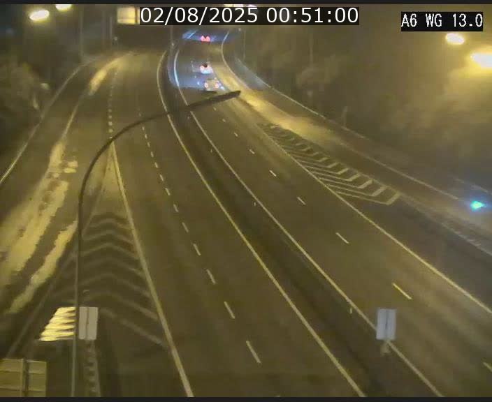 Traffic live webcam Luxembourg Mamer - A6 - BK 13 - direction Luxembourg/France/Allemagne