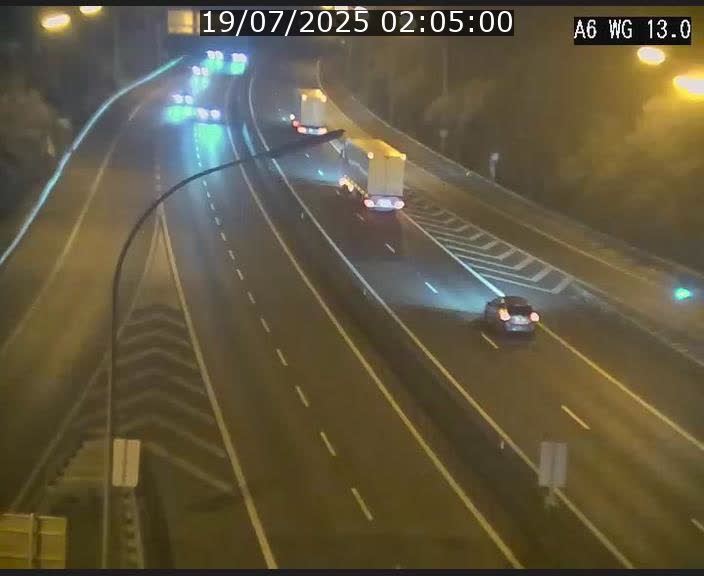 <h2>Traffic live webcam Luxembourg Mamer - A6 - BK 13 - direction Luxembourg/France/Allemagne</h2>