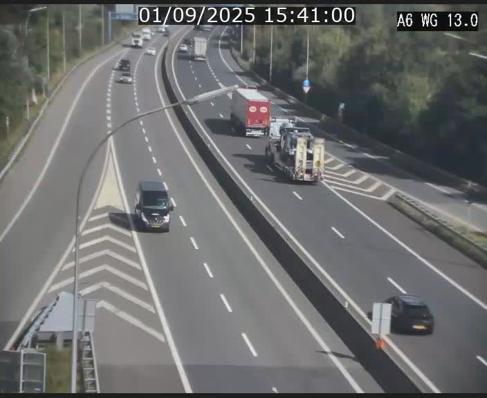 <h2>Traffic live webcam Luxembourg Mamer - A6 - BK 13 - direction Luxembourg/France/Allemagne</h2>
