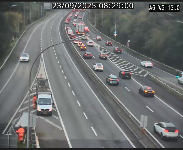 <h2>Traffic live webcam Luxembourg Mamer - A6 - BK 13 - direction Luxembourg/France/Allemagne</h2>