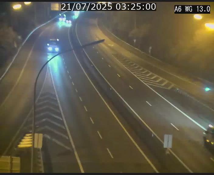 <h2>Traffic live webcam Luxembourg Mamer - A6 - BK 13 - direction Luxembourg/France/Allemagne</h2>