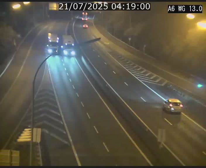 <h2>Traffic live webcam Luxembourg Mamer - A6 - BK 13 - direction Luxembourg/France/Allemagne</h2>