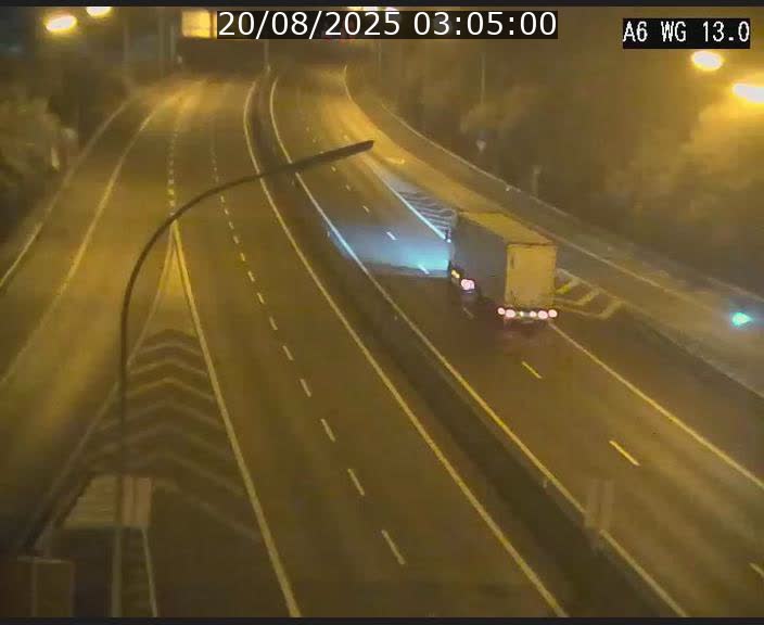 <h2>Traffic live webcam Luxembourg Mamer - A6 - BK 13 - direction Luxembourg/France/Allemagne</h2>