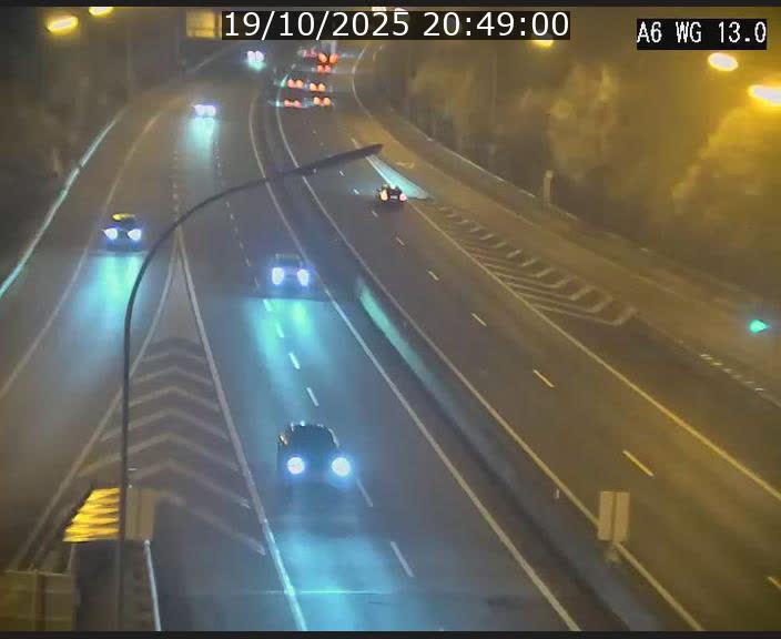 <h2>Traffic live webcam Luxembourg Mamer - A6 - BK 13 - direction Luxembourg/France/Allemagne</h2>