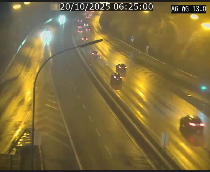 <h2>Traffic live webcam Luxembourg Mamer - A6 - BK 13 - direction Luxembourg/France/Allemagne</h2>