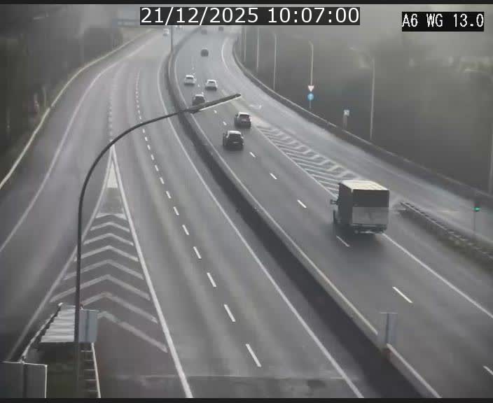 <h2>Traffic live webcam Luxembourg Mamer - A6 - BK 13 - direction Luxembourg/France/Allemagne</h2>