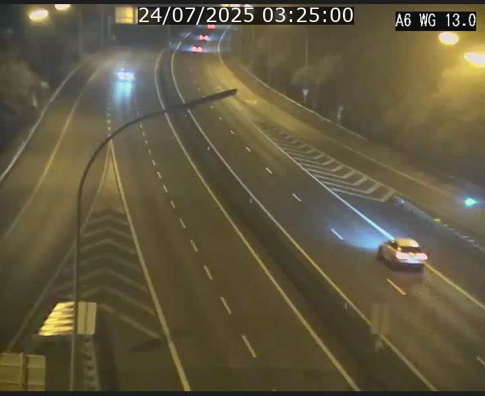 <h2>Traffic live webcam Luxembourg Mamer - A6 - BK 13 - direction Luxembourg/France/Allemagne</h2>