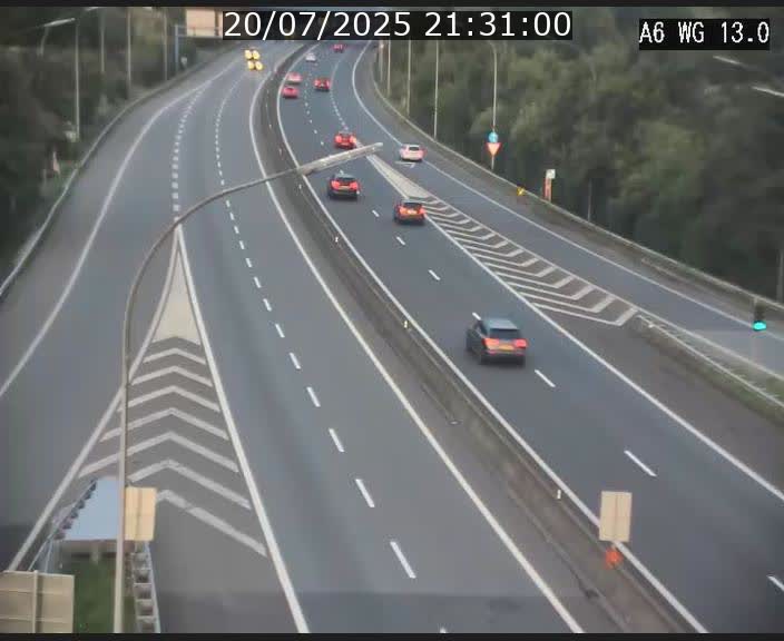<h2>Traffic live webcam Luxembourg Mamer - A6 - BK 13 - direction Luxembourg/France/Allemagne</h2>