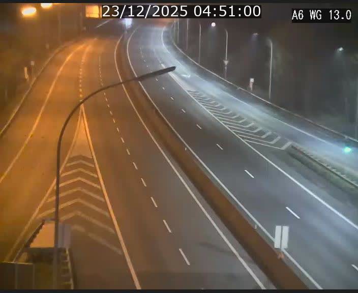 <h2>Traffic live webcam Luxembourg Mamer - A6 - BK 13 - direction Luxembourg/France/Allemagne</h2>