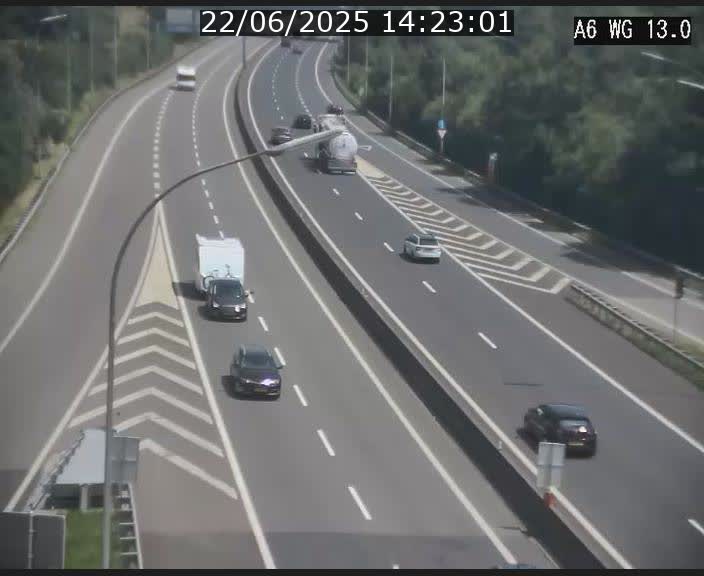 <h2>Traffic live webcam Luxembourg Mamer - A6 - BK 13 - direction Luxembourg/France/Allemagne</h2>