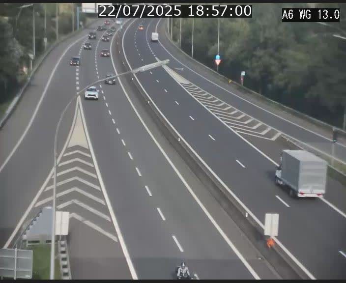 <h2>Traffic live webcam Luxembourg Mamer - A6 - BK 13 - direction Luxembourg/France/Allemagne</h2>