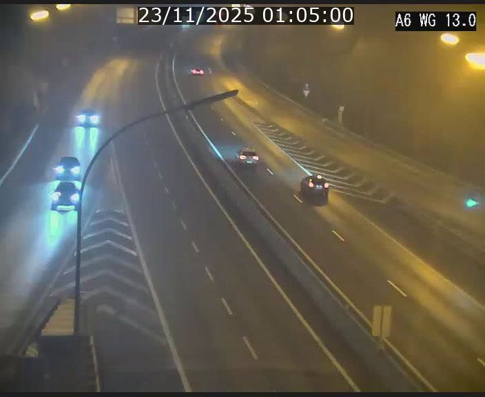 <h2>Traffic live webcam Luxembourg Mamer - A6 - BK 13 - direction Luxembourg/France/Allemagne</h2>