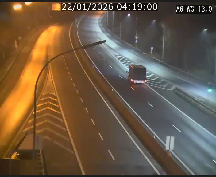 <h2>Traffic live webcam Luxembourg Mamer - A6 - BK 13 - direction Luxembourg/France/Allemagne</h2>