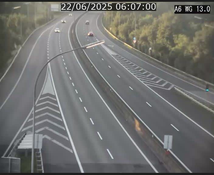 <h2>Traffic live webcam Luxembourg Mamer - A6 - BK 13 - direction Luxembourg/France/Allemagne</h2>