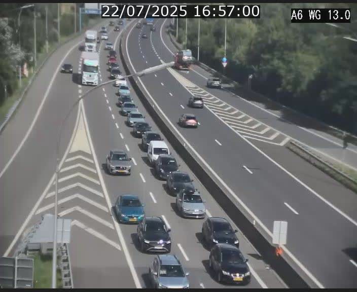 <h2>Traffic live webcam Luxembourg Mamer - A6 - BK 13 - direction Luxembourg/France/Allemagne</h2>