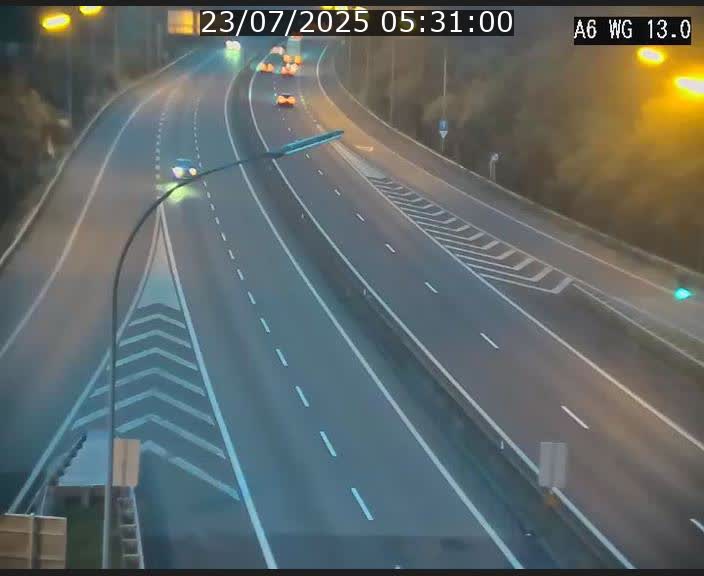 <h2>Traffic live webcam Luxembourg Mamer - A6 - BK 13 - direction Luxembourg/France/Allemagne</h2>