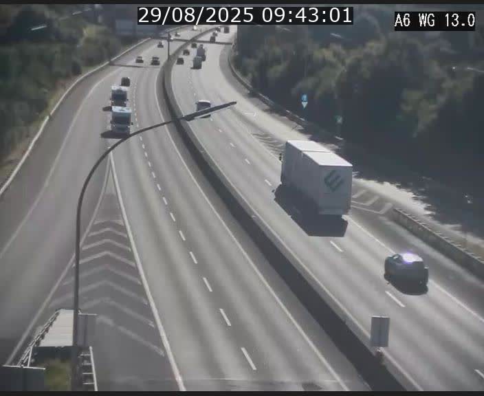 <h2>Traffic live webcam Luxembourg Mamer - A6 - BK 13 - direction Luxembourg/France/Allemagne</h2>