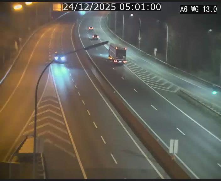 <h2>Traffic live webcam Luxembourg Mamer - A6 - BK 13 - direction Luxembourg/France/Allemagne</h2>
