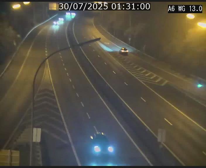<h2>Traffic live webcam Luxembourg Mamer - A6 - BK 13 - direction Luxembourg/France/Allemagne</h2>