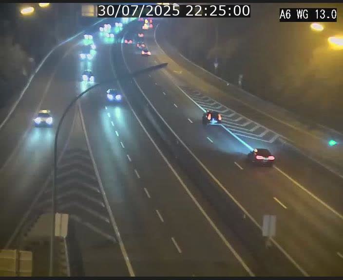 <h2>Traffic live webcam Luxembourg Mamer - A6 - BK 13 - direction Luxembourg/France/Allemagne</h2>