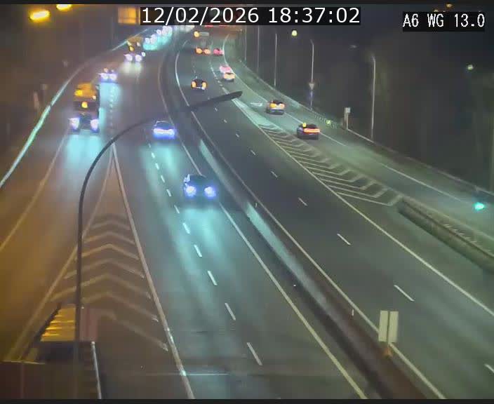 <h2>Traffic live webcam Luxembourg Mamer - A6 - BK 13 - direction Luxembourg/France/Allemagne</h2>