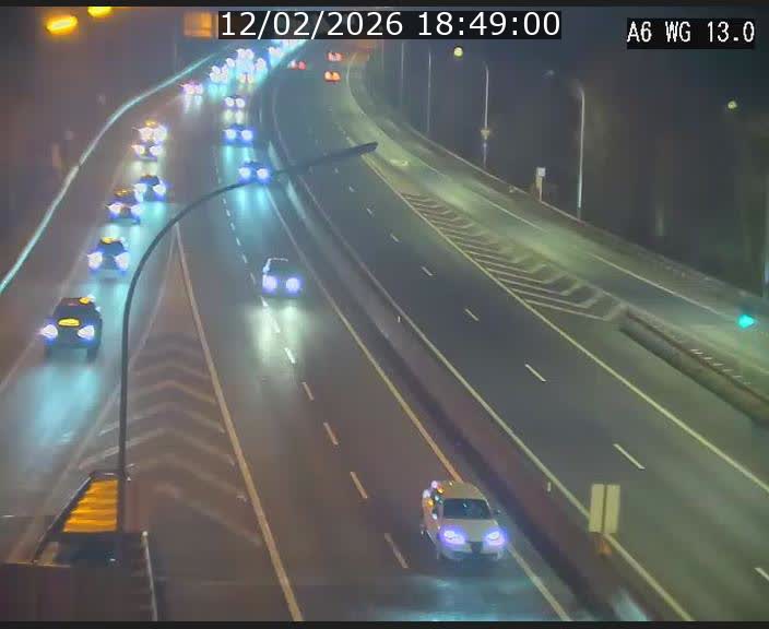 <h2>Traffic live webcam Luxembourg Mamer - A6 - BK 13 - direction Luxembourg/France/Allemagne</h2>