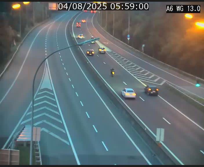 <h2>Traffic live webcam Luxembourg Mamer - A6 - BK 13 - direction Luxembourg/France/Allemagne</h2>