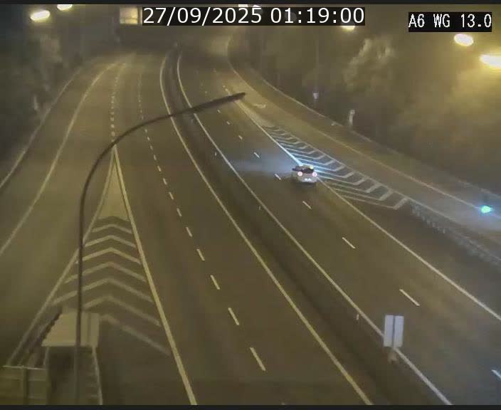 <h2>Traffic live webcam Luxembourg Mamer - A6 - BK 13 - direction Luxembourg/France/Allemagne</h2>