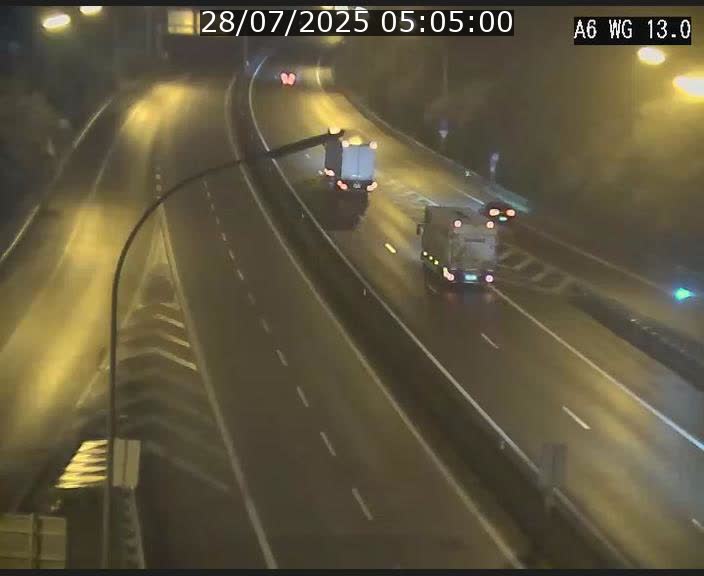 <h2>Traffic live webcam Luxembourg Mamer - A6 - BK 13 - direction Luxembourg/France/Allemagne</h2>