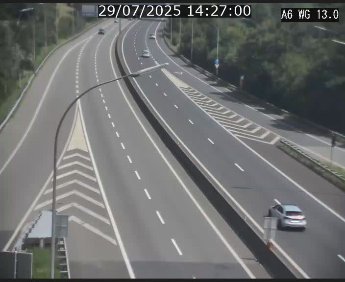 <h2>Traffic live webcam Luxembourg Mamer - A6 - BK 13 - direction Luxembourg/France/Allemagne</h2>