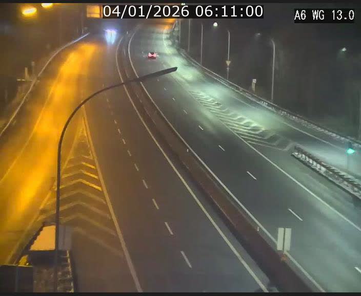 <h2>Traffic live webcam Luxembourg Mamer - A6 - BK 13 - direction Luxembourg/France/Allemagne</h2>
