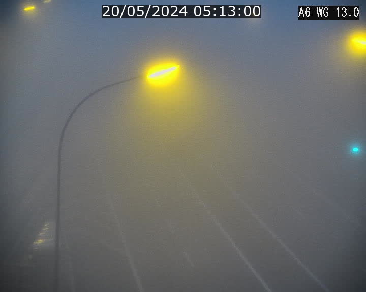 <h2>Traffic live webcam Luxembourg Mamer - A6 - BK 13 - direction Luxembourg/France/Allemagne</h2>