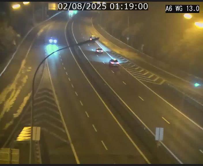 <h2>Traffic live webcam Luxembourg Mamer - A6 - BK 13 - direction Luxembourg/France/Allemagne</h2>