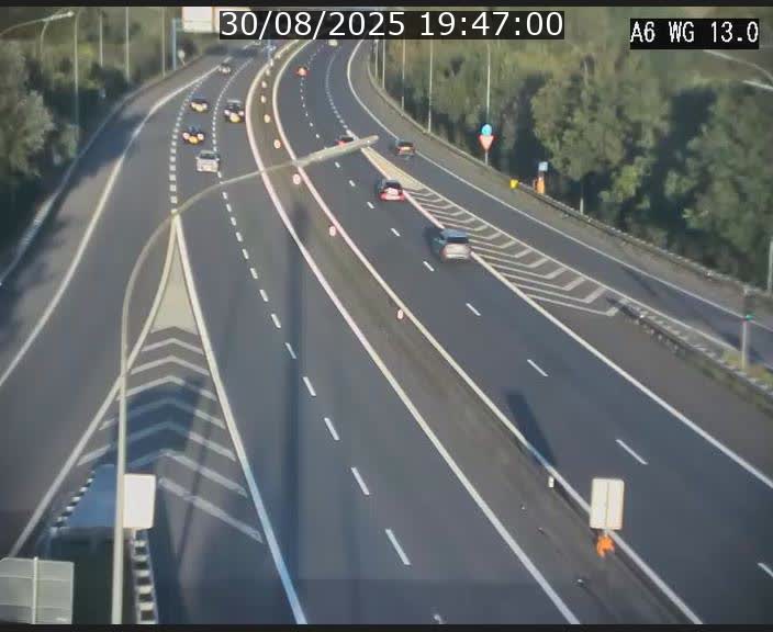 <h2>Traffic live webcam Luxembourg Mamer - A6 - BK 13 - direction Luxembourg/France/Allemagne</h2>